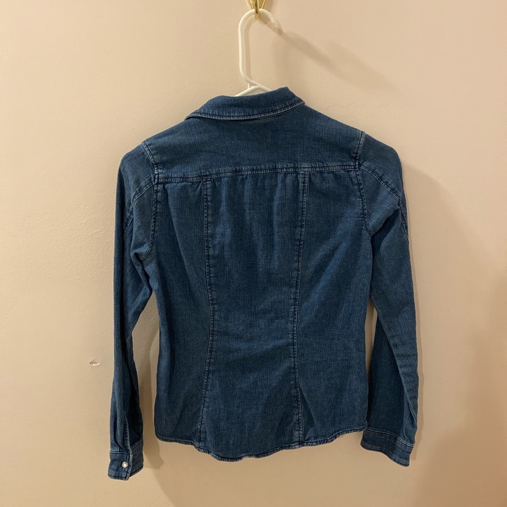 Jean, Button down, Top - Picture 2 of 2